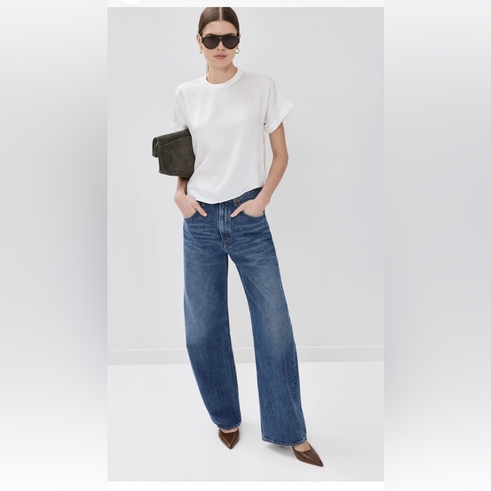 Agolde Low Slung Buggy Jeans Size 23